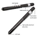 5 PCS Mini bolsillo Penlight Antorcha Luz LED Linterna Boca Cuidado del oído Lámpara de inspección - Imagen 3