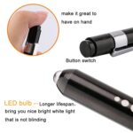 5 PCS Mini bolsillo Penlight Antorcha Luz LED Linterna Boca Cuidado del oído Lámpara de inspección - Imagen 4