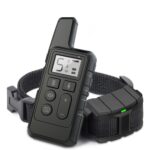 Collar electrónico impermeable para entrenamiento de perros, tapón de corteza con Control remoto, descarga eléctrica, 500m - Imagen 2