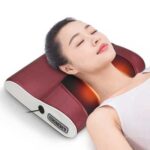 Almohada de masaje de columna cervical, cojín de masaje eléctrico multifuncional para cuello, cintura y espalda, AU Plug - Imagen 8