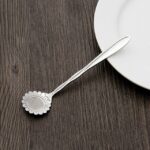 Cuchara agitadora de café con forma de flor creativa para el hogar de acero inoxidable 3 uds., Sunflower Spoon