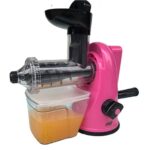 Exprimidor Manual multifunción para el hogar exprimidor portátil DIY de hierba de trigo naranja manzana, US - Imagen 4