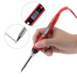 Soldador con termostato LCD 908S 80W, soldador de temperatura constante, US Plug - Imagen 2