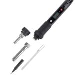 Soldador con termostato LCD 908S 80W, soldador de temperatura constante, US Plug - Imagen 4
