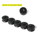Adaptador de aleación de aluminio de 3 uds, tornillo de conversión SLR, adaptador de cabeza de trípode de cámara única Micro, Female 1/4 To Male 3/8 - Imagen 3