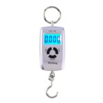 Báscula portátil electrónica con retroiluminación digital portátil LCD de alta precisión de 45 kg x 5 g, 45kg x 10g - Imagen 2