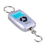 Báscula portátil electrónica con retroiluminación digital portátil LCD de alta precisión de 45 kg x 5 g, 45kg x 10g - Imagen 3