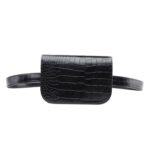 Riñonera de piel sintética de cocodrilo vintage para mujer, riñonera de viaje, carteras, riñoneras, Fanny Bags