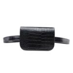 Riñonera de piel sintética de cocodrilo vintage para mujer, riñonera de viaje, carteras, riñoneras, Fanny Bags - Imagen 2