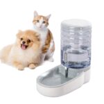 Dispensador automático del agua del alimentador del animal doméstico del gato del cubo del almacenamiento de granos 3.8L, Drinking Fountain