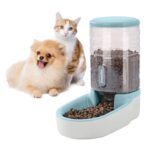 Dispensador automático del agua del alimentador del animal doméstico del gato del cubo del almacenamiento de granos 3.8L, Food Bowl