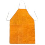 Delantal de soldadura eléctrica de cuero completo ropa protectora contra salpicaduras de estrella ignífuga de alta temperatura, Entire Section 60×90 - Imagen 3