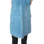 Delantal de soldadura eléctrica de cuero completo ropa protectora contra salpicaduras de estrella ignífuga de alta temperatura, Entire Section 60×90 - Imagen 5