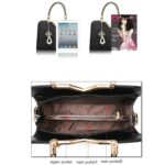 Bolsos de mano con cremallera y bolsillo para teléfono femenino de verano, bolsos de hombro tipo bandolera de cuero con solapa - Imagen 5