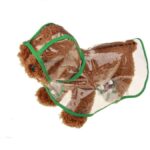 Ropa impermeable transparente impermeable para perro mascota, M