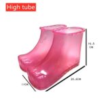 El pie de la burbuja del tubo alto plástico portátil del hogar calza el cubo de la burbuja, Height 16.5CM 42 Yards Magnet - Imagen 3