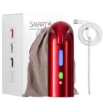 Decantador rápido recargable USB de vino tinto Decantador de vino inteligente, White - Imagen 4