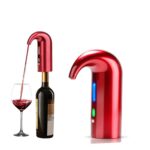 Decantador rápido recargable USB de vino tinto Decantador de vino inteligente, Red