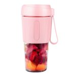 Exprimidor portátil Mini licuadora eléctrica Exprimidor portátil, Style 2 (Pink)