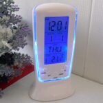 Reloj despertador LED multifunción de escritorio para el hogar con calendario, temperatura y pantalla de tiempo - Imagen 5