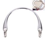Mango semicircular de accesorios Ardware para equipaje de 2 piezas, Silver