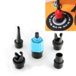 Adaptador de válvula de aire para cama inflable, tabla de Paddle para surf, barco de goma, adaptador de bomba de aire para coche, Air Pump Adapter(Blue)