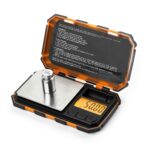 Mini báscula digital de precisión para joyería de plata de ley y oro, English Version 200g/0.01g, English Version 50g/0.001g