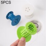 5 uds., Bañera, piscina, dispositivo anti-obstrucción, limpieza del cabello, drenaje del piso, entrega de colores al azar