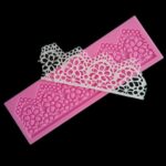 Herramientas para hornear DIY, moldes de silicona de encaje, herramientas de decoración circundante para pasteles y Fondant, molde de Chocolate