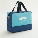 Bolsa de almacenamiento impermeable de viaje para hombres y mujeres, bolsa de viaje de tela Oxford, bolsa de natación, bolsa de playa - Imagen 2