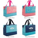 Bolsa de almacenamiento impermeable de viaje para hombres y mujeres, bolsa de viaje de tela Oxford, bolsa de natación, bolsa de playa - Imagen 5