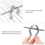 10 PCS Home Kitchen BBQ Sonda de la plancha, Especificación: Tenedor de la sonda de un solo orificio - Imagen 5