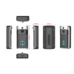 Timbre Visual de vídeo de potencia Ultra baja M3 720P WIFI inteligente, compatible con monitoreo remoto de teléfono móvil y visión nocturna, Without Ding Dong Version - Imagen 3