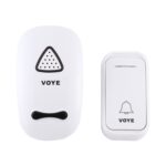 VOYE V025F Home Music Timbre inalámbrico con control remoto con 38 sonidos de polifonía, enchufe de EE. UU., V025F - Imagen 2