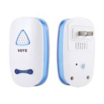 VOYE V025A Home Music Timbre inalámbrico con control remoto con 38 sonidos de polifonía, enchufe de EE. UU., V025A - Imagen 3