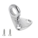 3 ganchos para guardabarros de yate de acero inoxidable 316 con 2 tornillos de 3,9 x 13 - Imagen 2