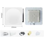 UHF RFID Long Range 9dBi Integrated Reader with E710 Chip, Style: Add WiFi Communication, Add WiFi Communication - Imagen 2