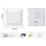 UHF RFID Reader Long Range Integrated Reader Writer With E710 Chip, Style: Add Power Over Ethernet, Add Power Over Ethernet - Imagen 2