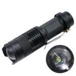 Q5 Mini linternas LED Zoom telescópico 3 modos Antorcha impermeable Linterna