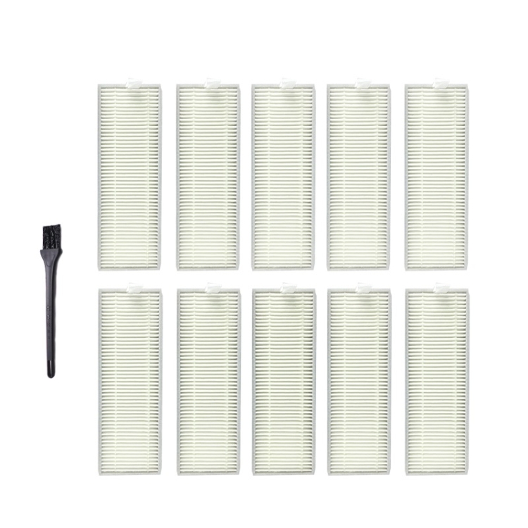 ZY17499888.jpg XI268 10 Uds Filtro I259 + cepillo negro pequeño G101 para ILIFE A7 A9 - Imagen 1