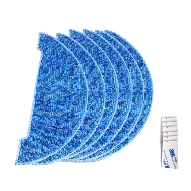 ZY17589721.jpg XI272 6 PCS I262 Trapo de limpieza + 6 PCS G604 Pegatina adhesiva mágica para ILIFE V8 / V8S / X750 - Imagen 1