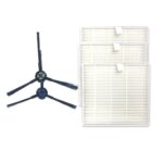 XI280 1 par I258 cepillo lateral + 3 filtros I206 para ILIFE V8S