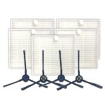 XI283 2 pares de cepillos laterales I258 + 5 filtros PCS I206 para ILIFE V8S