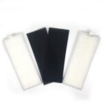 XI215 2 pares de cepillos laterales K614 + 2 filtros I207 PCS + Juegos de cepillos principales I202 para LIFE A4