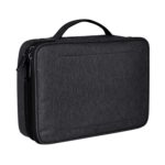 Bolsa de almacenamiento multifunción tipo caja impermeable de nailon grande para iPad, tamaño: 29 x 21 x 8 cm - Imagen 2