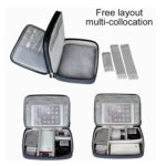 Bolsa de almacenamiento multifunción tipo caja impermeable de nailon grande para iPad, tamaño: 29 x 21 x 8 cm - Imagen 3