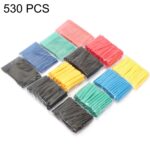 Tubo termorretráctil del sello de la resistencia de oxidación de la alta tenacidad impermeable de 530 PCS colorido - Imagen 2