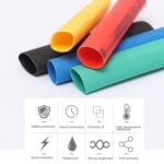 Tubo termorretráctil del sello de la resistencia de oxidación de la alta tenacidad impermeable de 530 PCS colorido - Imagen 4