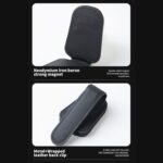 Clip de gafas para parasol de coche soporte de almacenamiento de tarjeta multifuncional - Imagen 4