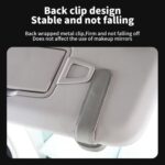Clip de gafas para parasol de coche soporte de almacenamiento de tarjeta multifuncional - Imagen 5